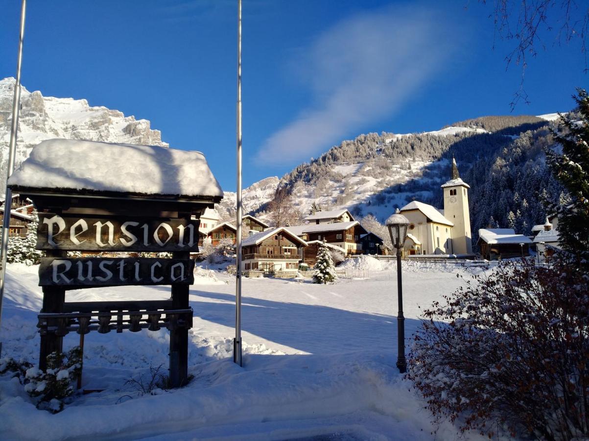 B&B Chalet Rustica Inden, Leukerbad Екстер'єр фото