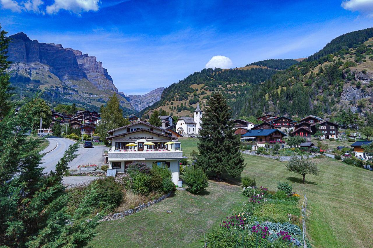 B&B Chalet Rustica Inden, Leukerbad Екстер'єр фото