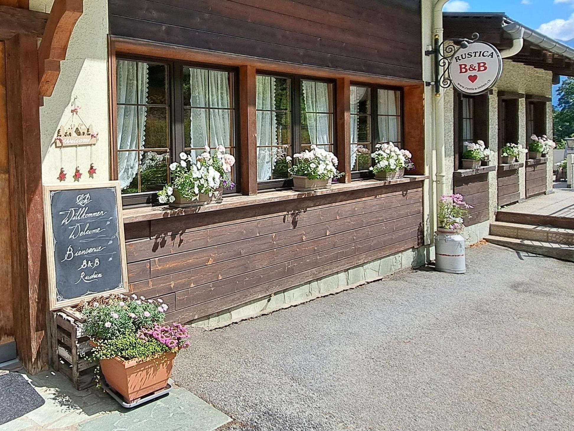 B&B Chalet Rustica Inden, Leukerbad Екстер'єр фото
