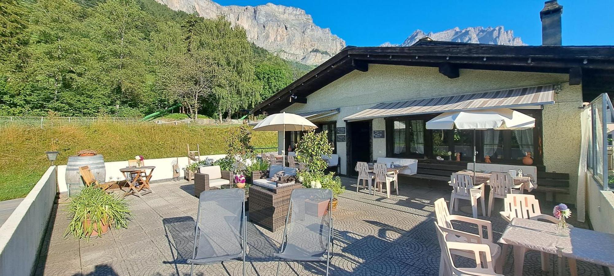 B&B Chalet Rustica Inden, Leukerbad Екстер'єр фото