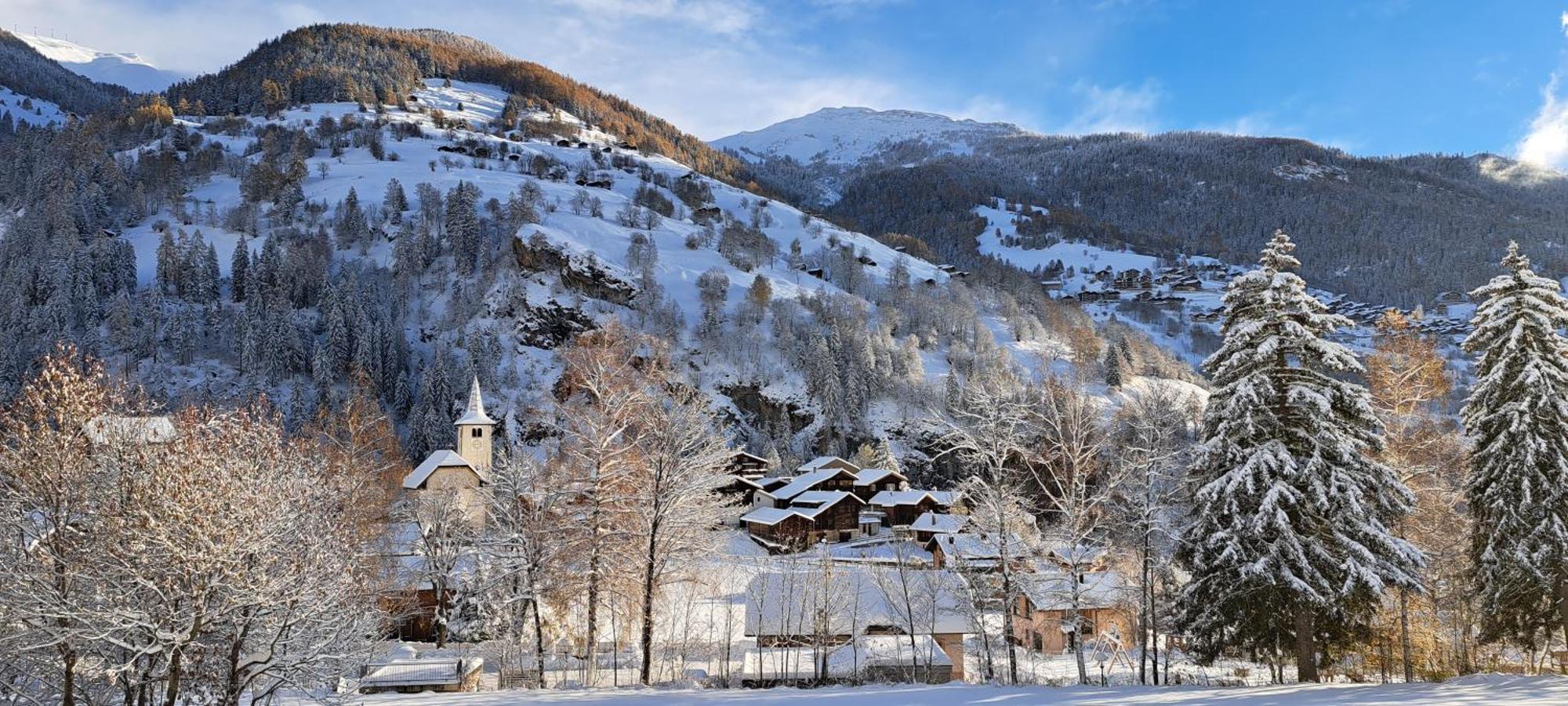 B&B Chalet Rustica Inden, Leukerbad Екстер'єр фото